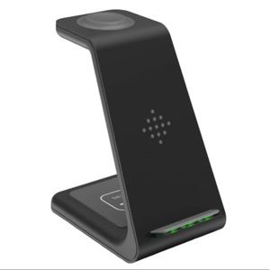Wireless Charging Stand, Muleug 3 in 1 Wireless Charger Charging Station Dock